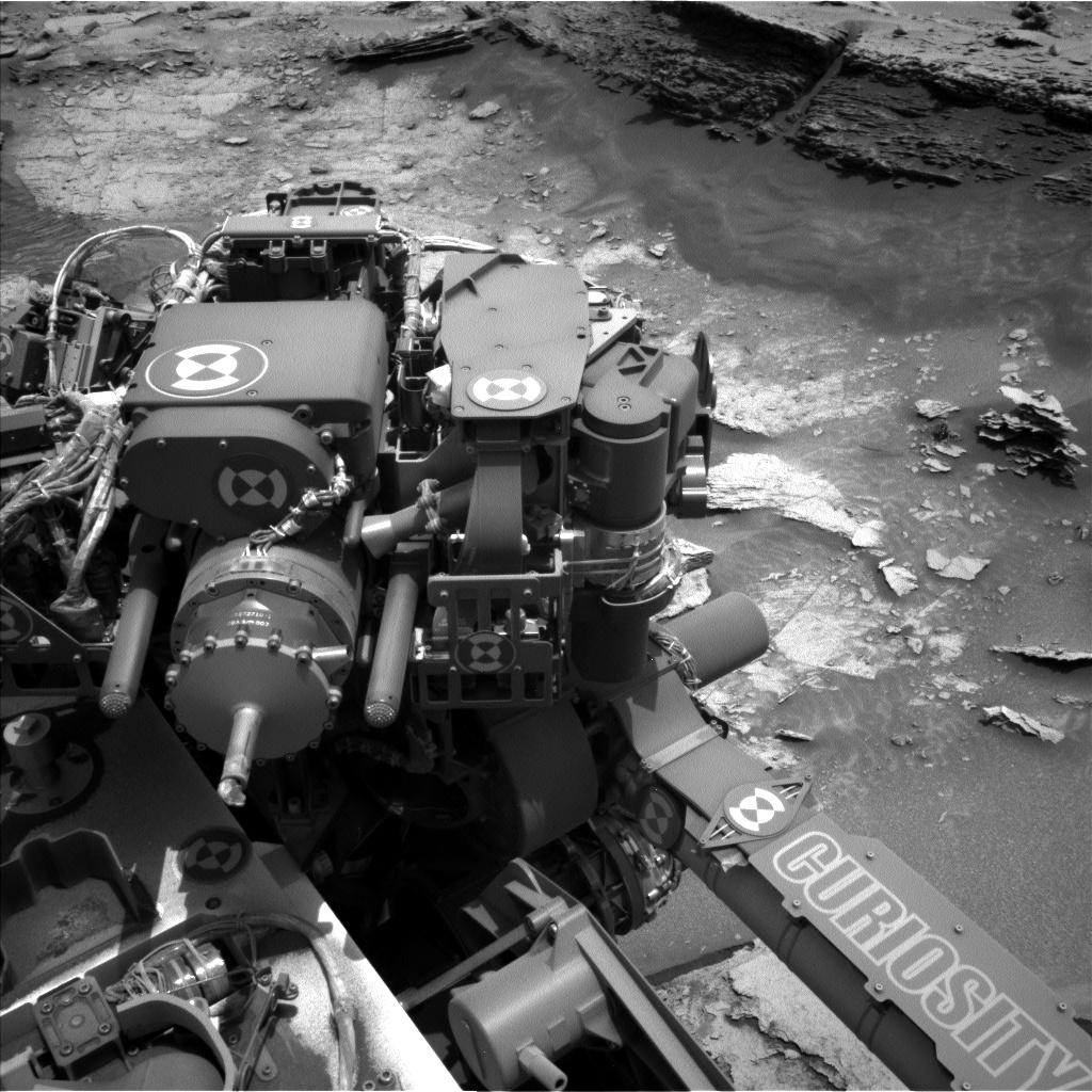 Nasa's Mars rover Curiosity acquired this image using its Left Navigation Camera on Sol 3363, at drive 2864, site number 92