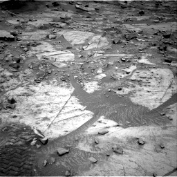 Nasa's Mars rover Curiosity acquired this image using its Right Navigation Camera on Sol 3363, at drive 2686, site number 92