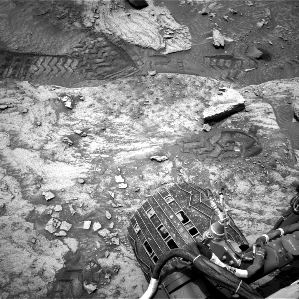 Nasa's Mars rover Curiosity acquired this image using its Right Navigation Camera on Sol 3363, at drive 2864, site number 92