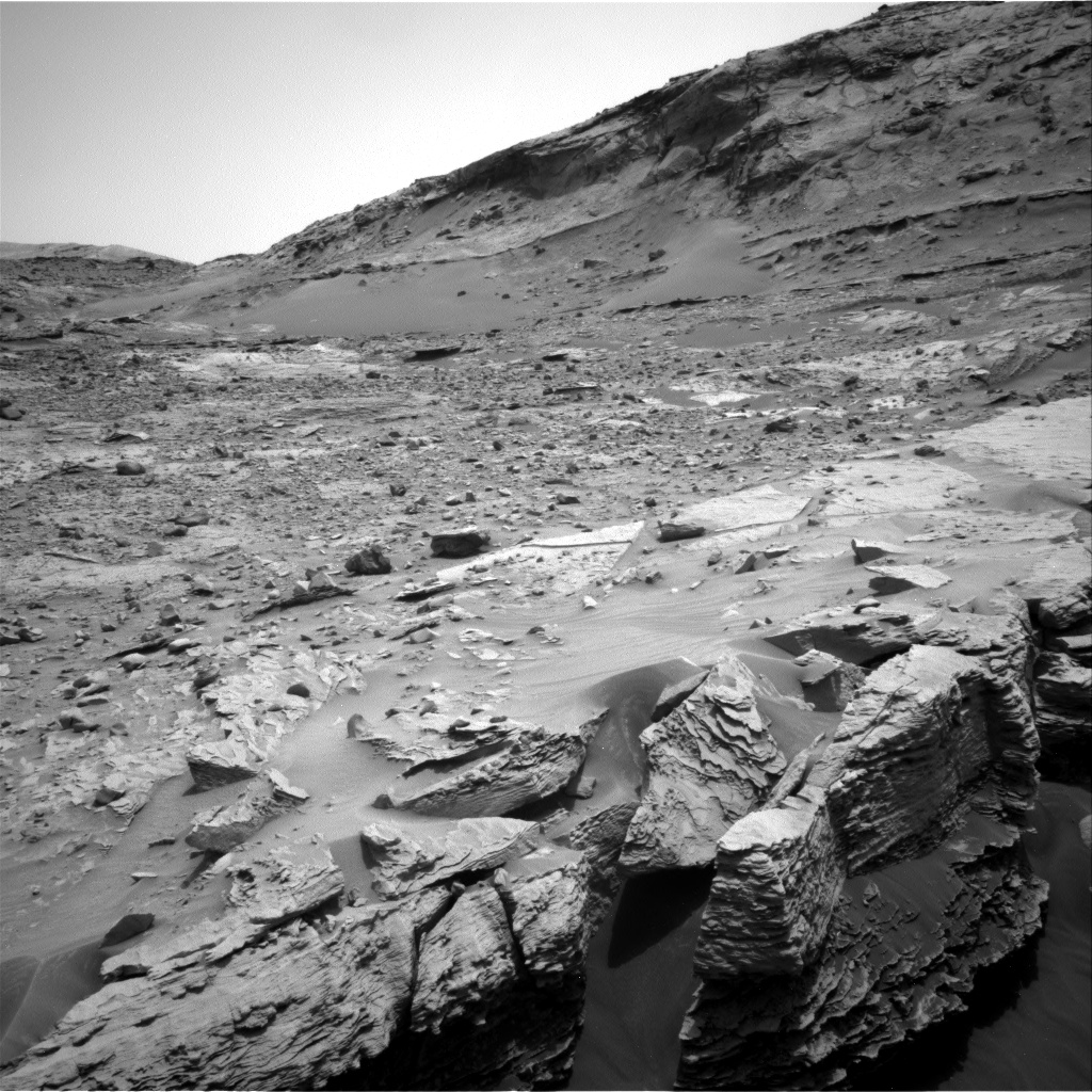 Nasa's Mars rover Curiosity acquired this image using its Right Navigation Camera on Sol 3365, at drive 2916, site number 92