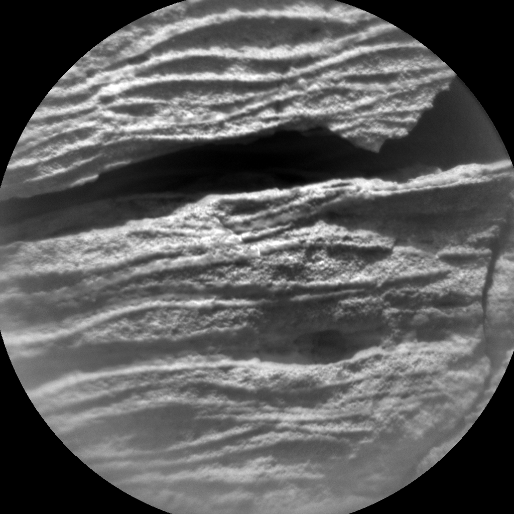Nasa's Mars rover Curiosity acquired this image using its Chemistry & Camera (ChemCam) on Sol 3365, at drive 2864, site number 92