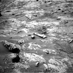 Nasa's Mars rover Curiosity acquired this image using its Left Navigation Camera on Sol 3367, at drive 2976, site number 92