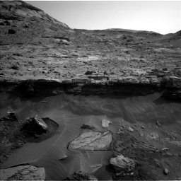 Nasa's Mars rover Curiosity acquired this image using its Left Navigation Camera on Sol 3369, at drive 3060, site number 92