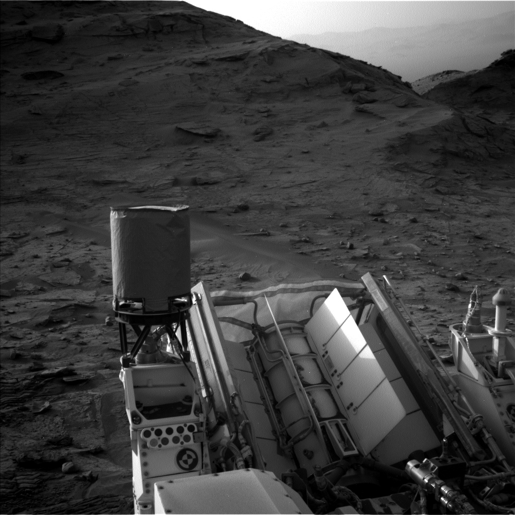 Nasa's Mars rover Curiosity acquired this image using its Left Navigation Camera on Sol 3369, at drive 3072, site number 92