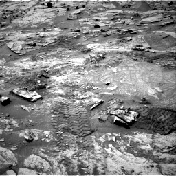 Nasa's Mars rover Curiosity acquired this image using its Right Navigation Camera on Sol 3369, at drive 3006, site number 92