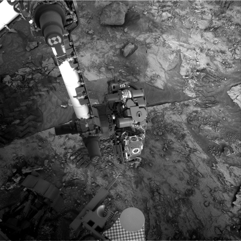 Nasa's Mars rover Curiosity acquired this image using its Right Navigation Camera on Sol 3371, at drive 3072, site number 92