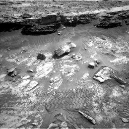 Nasa's Mars rover Curiosity acquired this image using its Left Navigation Camera on Sol 3372, at drive 3084, site number 92