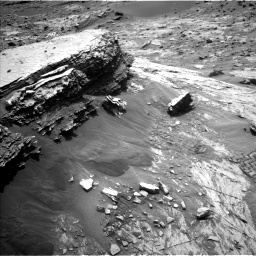 Nasa's Mars rover Curiosity acquired this image using its Left Navigation Camera on Sol 3372, at drive 3174, site number 92