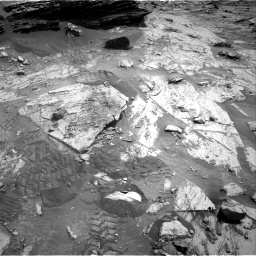 Nasa's Mars rover Curiosity acquired this image using its Right Navigation Camera on Sol 3372, at drive 3108, site number 92