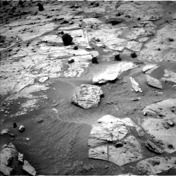 Nasa's Mars rover Curiosity acquired this image using its Left Navigation Camera on Sol 3376, at drive 36, site number 93