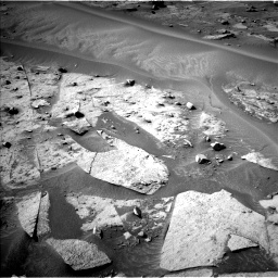 Nasa's Mars rover Curiosity acquired this image using its Left Navigation Camera on Sol 3376, at drive 72, site number 93