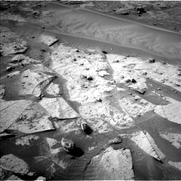 Nasa's Mars rover Curiosity acquired this image using its Left Navigation Camera on Sol 3376, at drive 84, site number 93