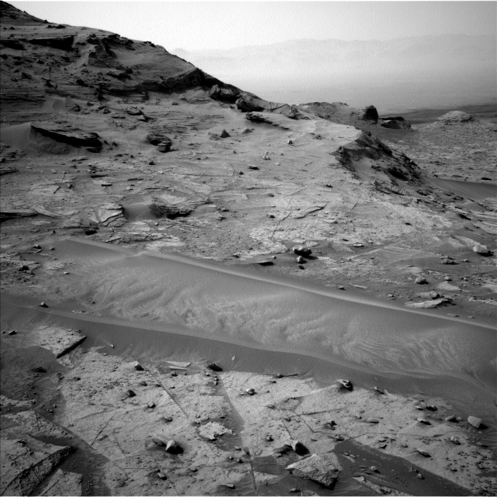 Nasa's Mars rover Curiosity acquired this image using its Left Navigation Camera on Sol 3376, at drive 84, site number 93