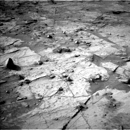 Nasa's Mars rover Curiosity acquired this image using its Left Navigation Camera on Sol 3376, at drive 114, site number 93