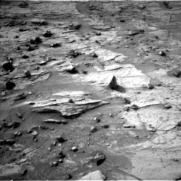 Nasa's Mars rover Curiosity acquired this image using its Left Navigation Camera on Sol 3376, at drive 126, site number 93