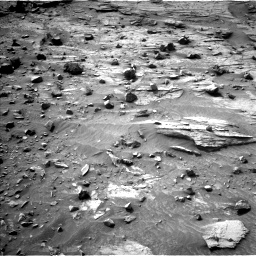 Nasa's Mars rover Curiosity acquired this image using its Left Navigation Camera on Sol 3376, at drive 132, site number 93