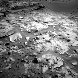 Nasa's Mars rover Curiosity acquired this image using its Left Navigation Camera on Sol 3376, at drive 156, site number 93
