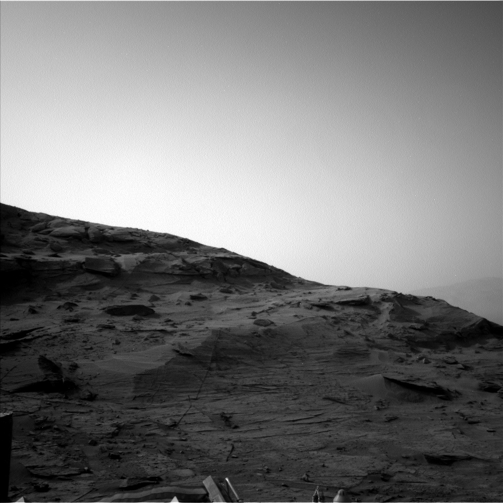 Nasa's Mars rover Curiosity acquired this image using its Left Navigation Camera on Sol 3376, at drive 166, site number 93