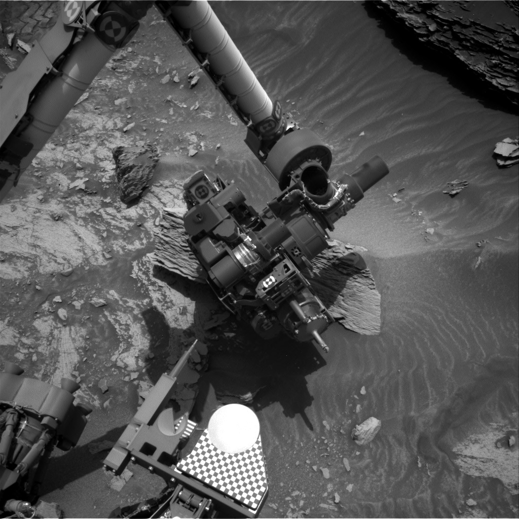 Nasa's Mars rover Curiosity acquired this image using its Right Navigation Camera on Sol 3376, at drive 0, site number 93