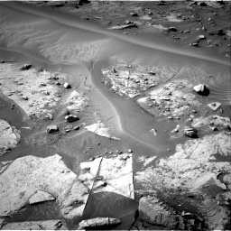 Nasa's Mars rover Curiosity acquired this image using its Right Navigation Camera on Sol 3376, at drive 66, site number 93