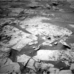 Nasa's Mars rover Curiosity acquired this image using its Left Navigation Camera on Sol 3379, at drive 238, site number 93