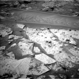 Nasa's Mars rover Curiosity acquired this image using its Left Navigation Camera on Sol 3379, at drive 256, site number 93
