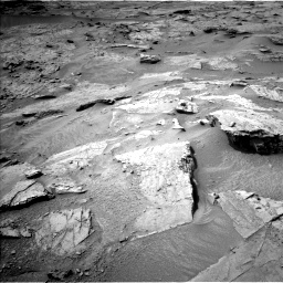 Nasa's Mars rover Curiosity acquired this image using its Left Navigation Camera on Sol 3379, at drive 418, site number 93