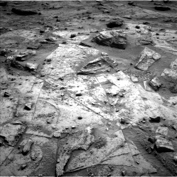 Nasa's Mars rover Curiosity acquired this image using its Left Navigation Camera on Sol 3379, at drive 754, site number 93