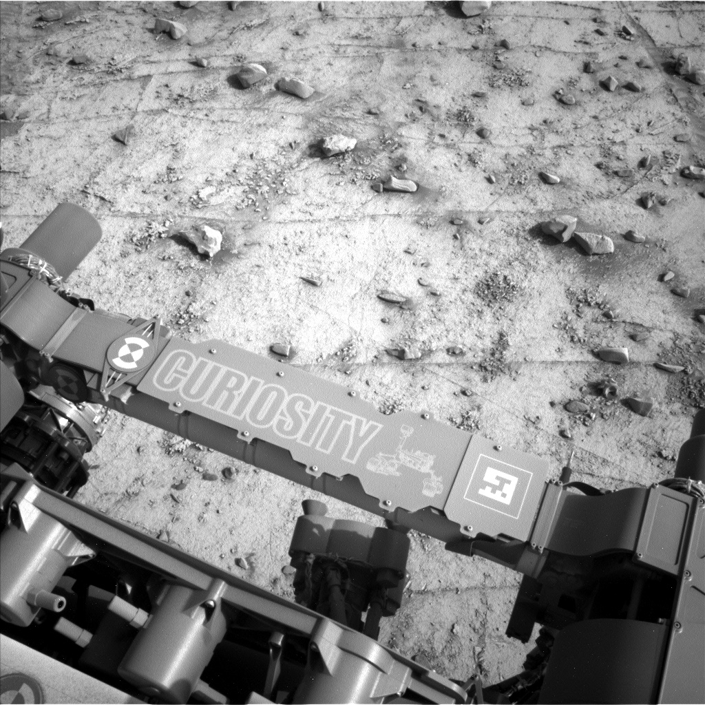 Nasa's Mars rover Curiosity acquired this image using its Left Navigation Camera on Sol 3379, at drive 838, site number 93