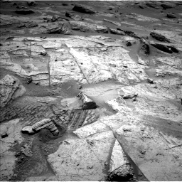 Nasa's Mars rover Curiosity acquired this image using its Left Navigation Camera on Sol 3381, at drive 838, site number 93