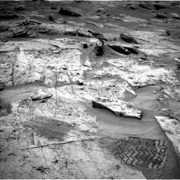 Nasa's Mars rover Curiosity acquired this image using its Left Navigation Camera on Sol 3381, at drive 850, site number 93