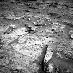 Nasa's Mars rover Curiosity acquired this image using its Left Navigation Camera on Sol 3381, at drive 1138, site number 93