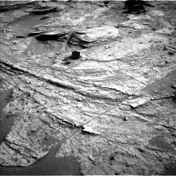 Nasa's Mars rover Curiosity acquired this image using its Left Navigation Camera on Sol 3381, at drive 1264, site number 93