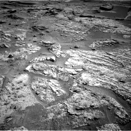 Nasa's Mars rover Curiosity acquired this image using its Right Navigation Camera on Sol 3381, at drive 1150, site number 93