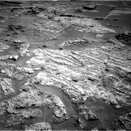 Nasa's Mars rover Curiosity acquired this image using its Right Navigation Camera on Sol 3381, at drive 1156, site number 93