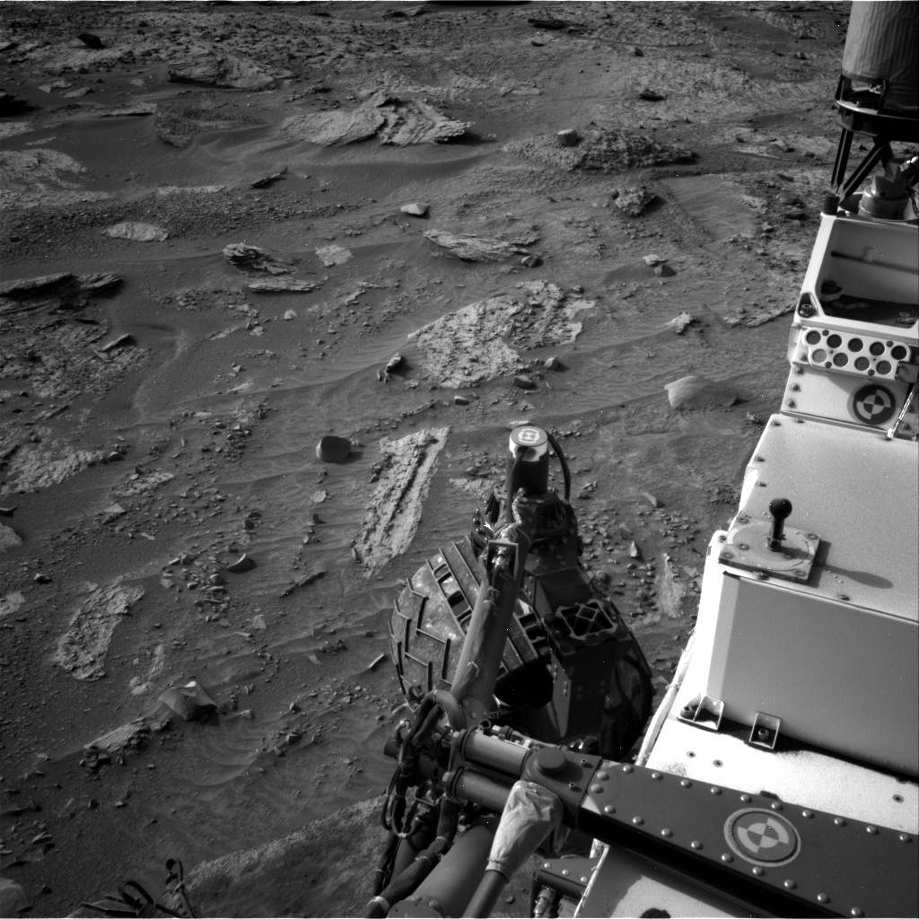 Nasa's Mars rover Curiosity acquired this image using its Right Navigation Camera on Sol 3381, at drive 1222, site number 93