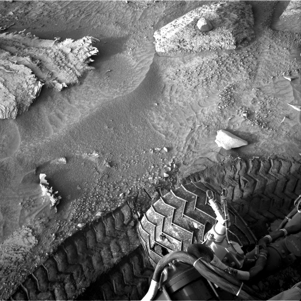 Nasa's Mars rover Curiosity acquired this image using its Right Navigation Camera on Sol 3381, at drive 1274, site number 93