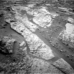 Nasa's Mars rover Curiosity acquired this image using its Left Navigation Camera on Sol 3383, at drive 1304, site number 93