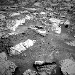 Nasa's Mars rover Curiosity acquired this image using its Left Navigation Camera on Sol 3383, at drive 1370, site number 93