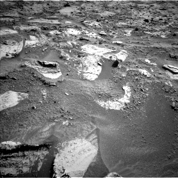 Nasa's Mars rover Curiosity acquired this image using its Left Navigation Camera on Sol 3383, at drive 1376, site number 93