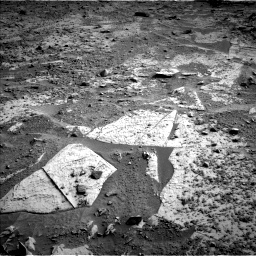Nasa's Mars rover Curiosity acquired this image using its Left Navigation Camera on Sol 3383, at drive 1424, site number 93