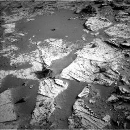 Nasa's Mars rover Curiosity acquired this image using its Left Navigation Camera on Sol 3383, at drive 1496, site number 93