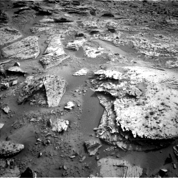 Nasa's Mars rover Curiosity acquired this image using its Left Navigation Camera on Sol 3383, at drive 1520, site number 93