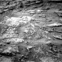 Nasa's Mars rover Curiosity acquired this image using its Left Navigation Camera on Sol 3383, at drive 1544, site number 93