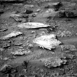 Nasa's Mars rover Curiosity acquired this image using its Left Navigation Camera on Sol 3383, at drive 1556, site number 93