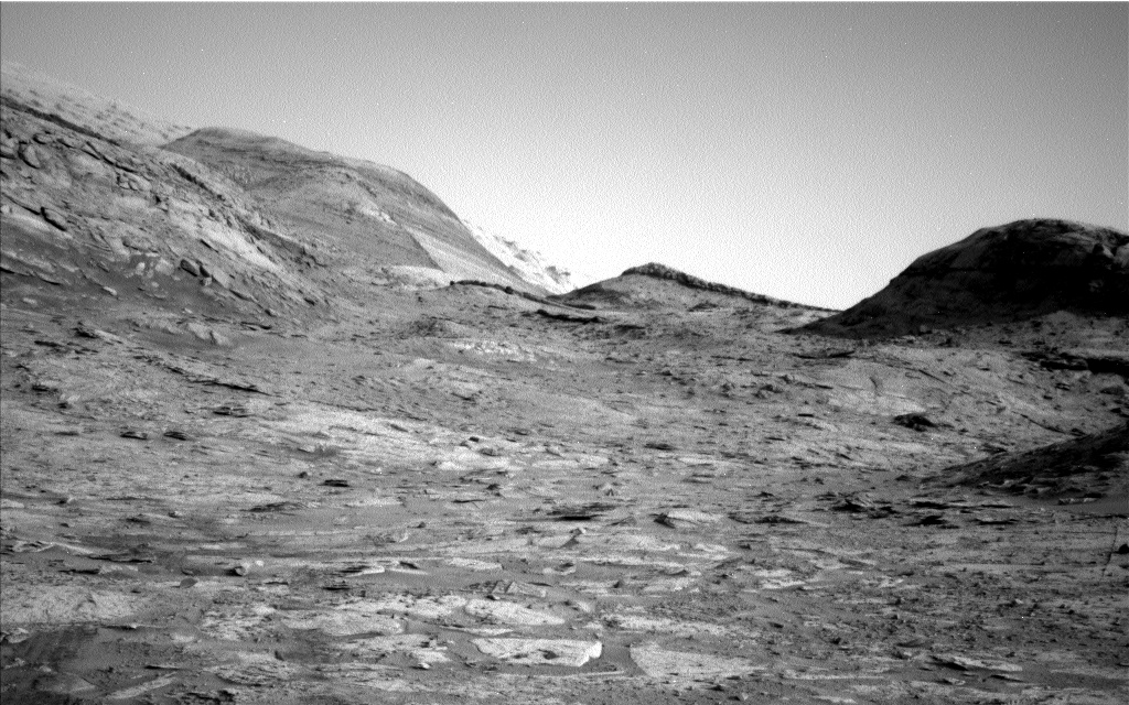 Nasa's Mars rover Curiosity acquired this image using its Left Navigation Camera on Sol 3383, at drive 1568, site number 93
