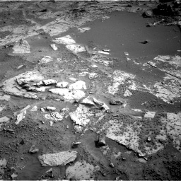 Nasa's Mars rover Curiosity acquired this image using its Right Navigation Camera on Sol 3383, at drive 1454, site number 93