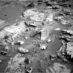 Nasa's Mars rover Curiosity acquired this image using its Right Navigation Camera on Sol 3383, at drive 1514, site number 93