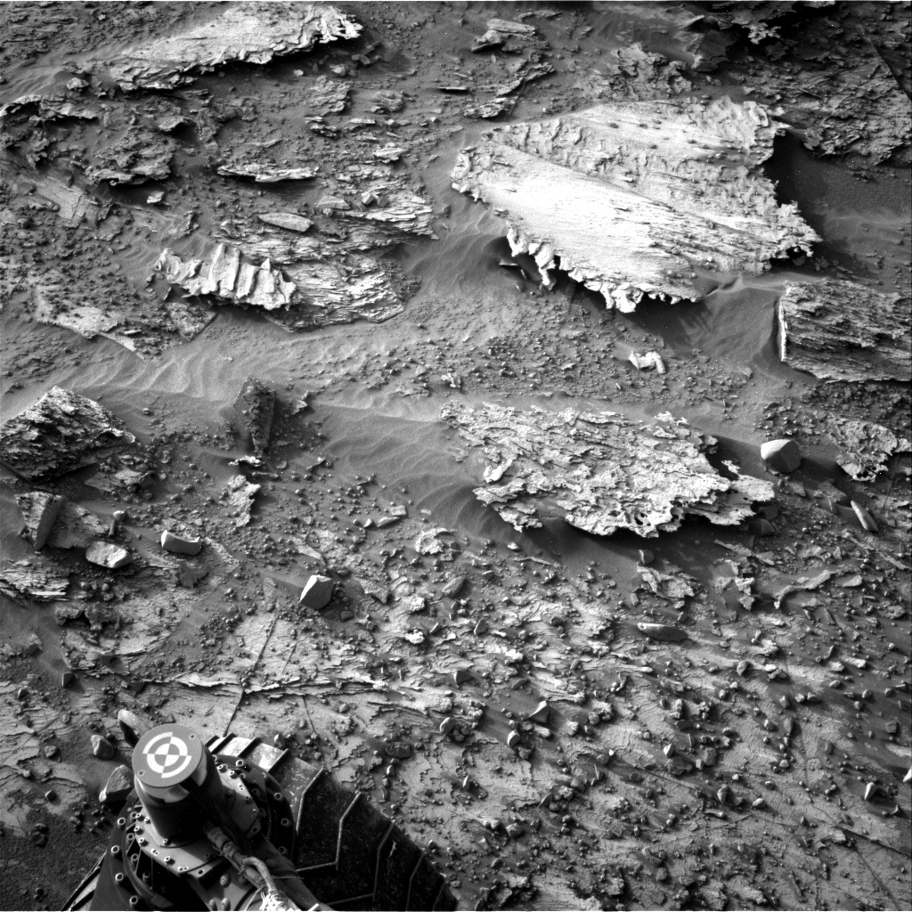 Nasa's Mars rover Curiosity acquired this image using its Right Navigation Camera on Sol 3383, at drive 1568, site number 93