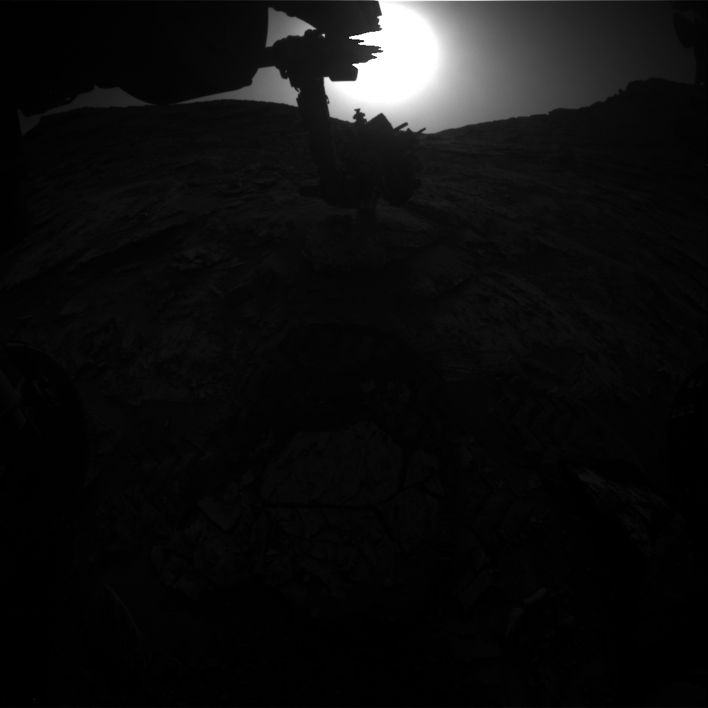 Nasa's Mars rover Curiosity acquired this image using its Front Hazard Avoidance Camera (Front Hazcam) on Sol 3385, at drive 1568, site number 93